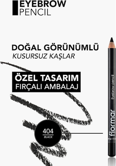 Flormar Kaş Kalemi 404 Black