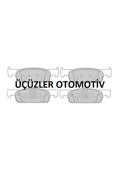 Logan Sandero Clio4 Ön Fren Balatası Euro5 Motorlar 410609646R