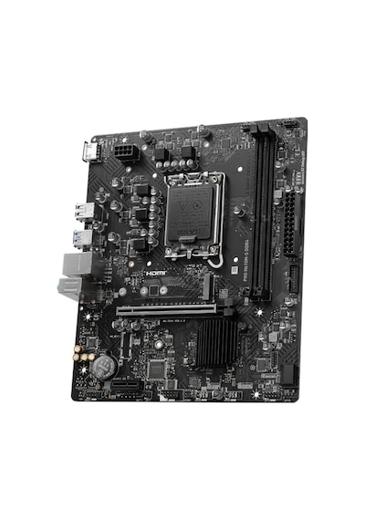 Msı Pro H610m-s Ddr4 Iı Soket 1700 Ddr4 3200 Oc Hdmı M.2 5gbps 1x 1g Lan Matx