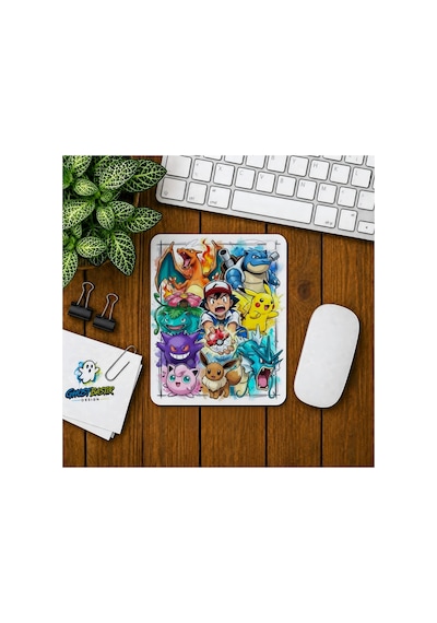Pokemon Baskılı Oyuncu Mousepad 0241