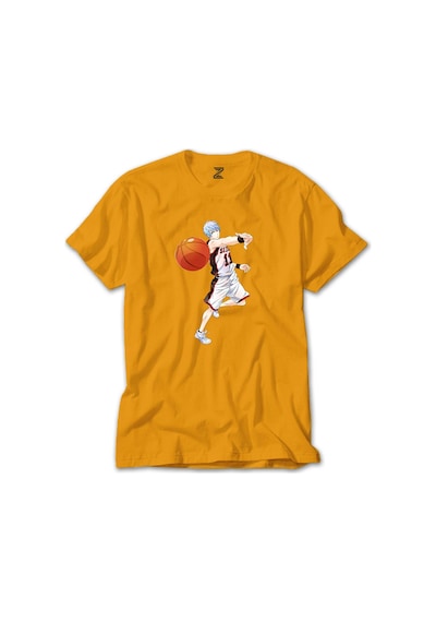 Baller Blue Anime Pass Sarı Tişört Sarı