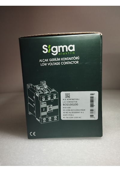 Scg100230 Scg-100 55kw 100a 230v A.g.kontaktör