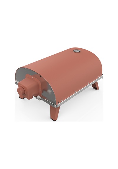 Ziipa Piana Gazlı Pizza Fırını Terracotta Zp-22-045 Ziipa Renkli
