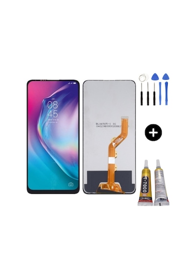 Tecno Camon 15 Premier Uyumlu Hk Lcd Ekran Dokunmatik + Montaj Seti