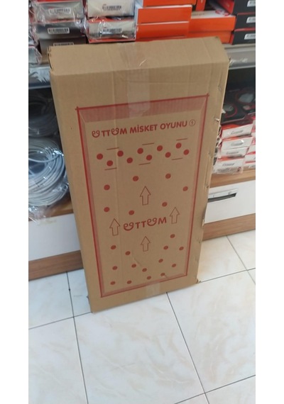Üttüm Lisanslı Çocuk Oyuncak Bilye Misket Oyunu Ahşap Ev Oyunları