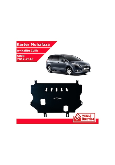 Peugeot 5008 2012-2016 Çelik Karter Muhafaza Çelik Koruma Sacı A+ Kalite Yerli Üretim