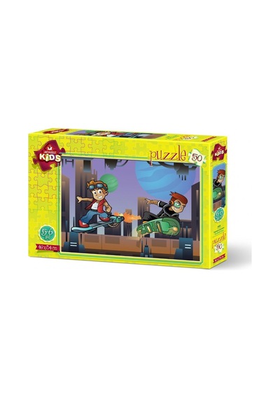 Art Puzzle Kids 50 Parça Kaykaycı Çocuk Puzzle