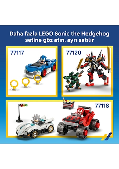 LEGO® Sonic the Hedgehog™ Tails’in Tornado-1 Uçağı 76991 - 8 Yaş Üzeri Çocuklar için Figür İçeren Oyuncak Yapım Seti (310 Parça)