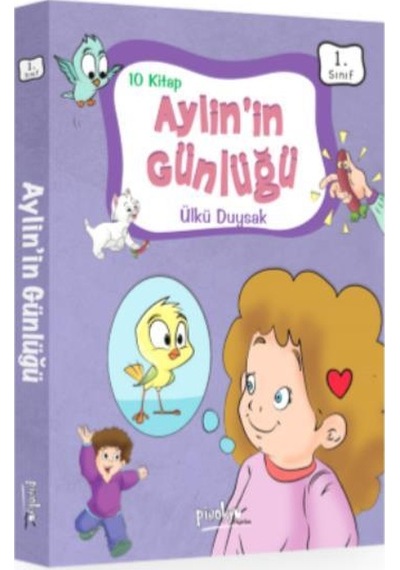 Pinokyo 1. Sınıf Aylinin Günlüğü Hikaye Seti 10 Kitap