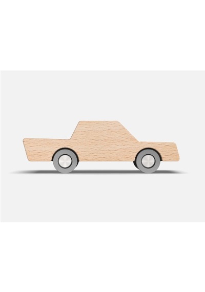 Waytoplay - Back & Forth Car - Woody - Araba - Ahşap Renk