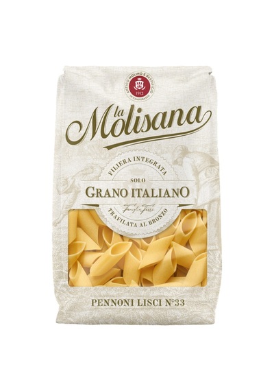 La Molisana Pennoni Lisci N33 Kısa Makarna 500 G - 6 Adet Tarı