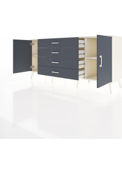 Hyperion Konsol 2 Raflı 4 Çekmeceli 2 Kapaklı 176x44x83 Aytaşı-antrasit Antrasit Hyperion Konsol 2 Raflı 4 Çekmeceli 2 Kapaklı 176x44x83 Aytaşı-antrasit Antrasit