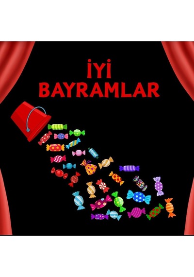 İyi Bayramlar Temalı Pano Süsü Genel