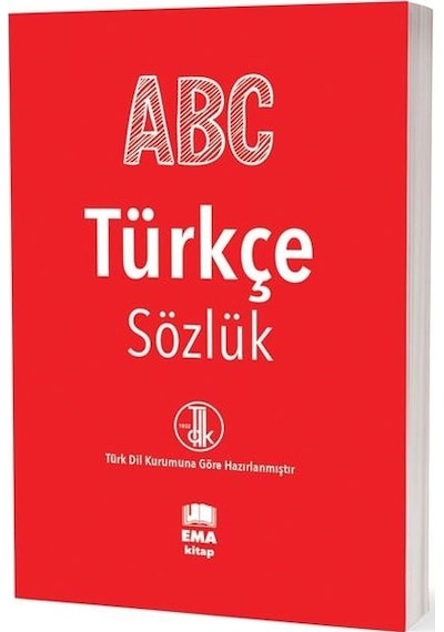 ABC Türkçe Sözlük - TDK Uyumlu- Ema Kitap