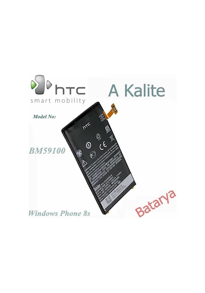 Htc Bm59100 Batarya Htc Windows Phone 8S Uyumlu Batar...