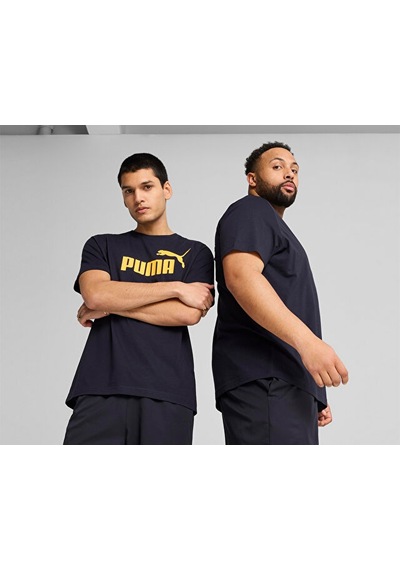 Puma ESS No. 1 Logo Tee Unisex Lacivert Tişört