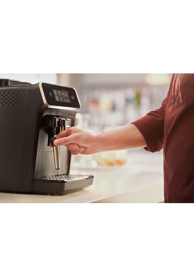 Philips 2200 Serisi Tam Otomatik Espresso Makinesi, Dokunmatik Ekran, Klasik Süt Köpürtücü, 2 İçecek