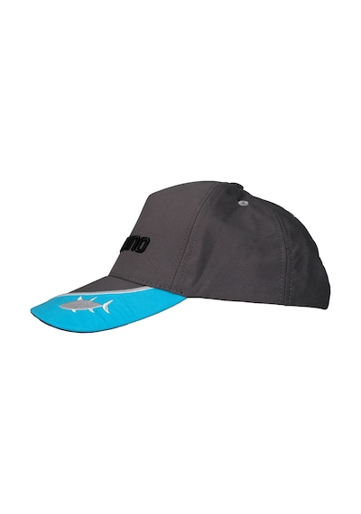 Shimano Turkey Füme Turkuaz Balık Desen Şapka Gri - Mavi