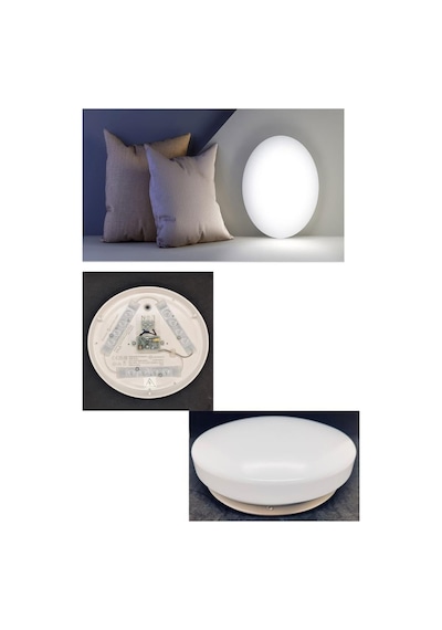 Osram - Ledvance 12w Led Plafonyer 6500k Beyaz Işık - Tavan Armatür Banyo Lambası Beyaz