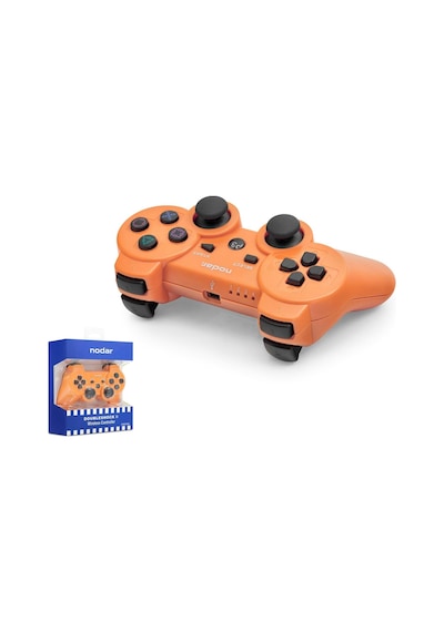 Ps3 Kablosuz Gamepad Nodar Nd600 - Turuncu