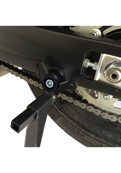 Gp Kompozit Evrensel Paddock Kaldırma Standı Salıncak Makaraları Sürgü Siyah 10 Mm