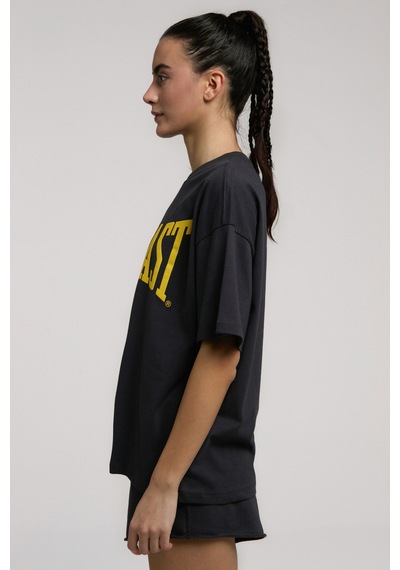 Everlast Ever Classics Wmn Oversize Füme Kadın Tişört Füme