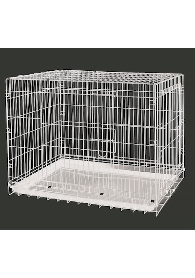 Depomıx Dayang Köpek Kafesi Beyaz 108x69x77.5