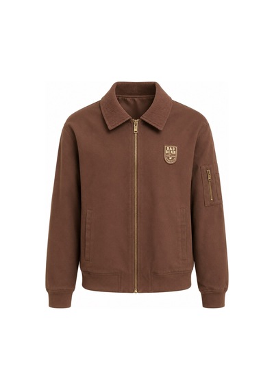 Bad Bear Collar Jacket Velbrun 26.01.28.010-c187 Kahve