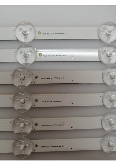 Vestel Uyumlu 42"Inç Led Bar Takımı 42Fa8000 42Fa5000 42Fa7200