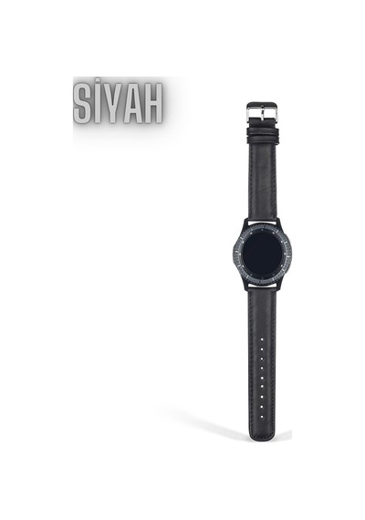 Vagave Samsung Uyumlu Active / Watch / Gear 20 Mm / 22 Mm Deri Kordon (482085373)