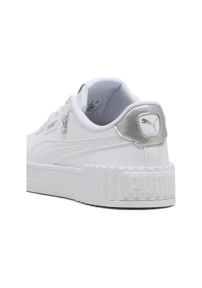 Puma Carina 3.0 Charm Jr Beyaz Unisex Sneaker Beyaz-gumus