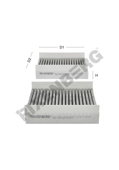 Alfa Romeo 147 156 2000-2002 Ve Üstü, Polen Filtresi Rxc5903k 71754154 Cuk1820 2 Lak141 E1930lc