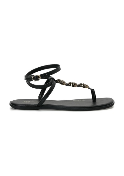 Butigo 26s-391 Siyah Kadın Düz Sandalet 000000000102688911
