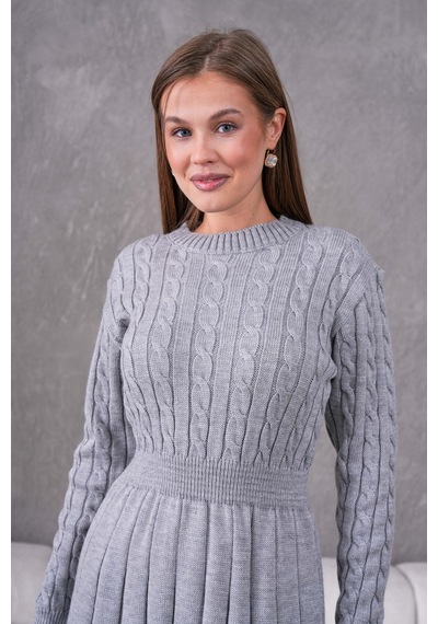 Flex Fashıon Saç Örgülü Trend Popüler Triko Mini Elbise Açık Gri - 662242424 Açık Gri - 662242424 Açık Gri Flex Fashıon Saç Örgülü Trend Popüler Triko Mini Elbise Açık Gri - 662242424 Açık Gri - 662242424 Açık Gri