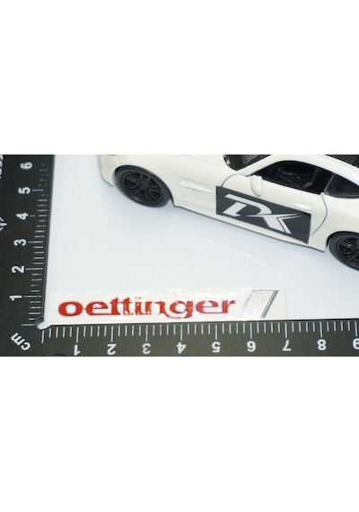 Dk Tuning Oettinger Torpido Metal Sticker Volkswagen İle Uyumlu