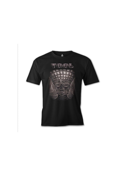 Tool 2 Baskılı Siyah Erkek Tshirt 001