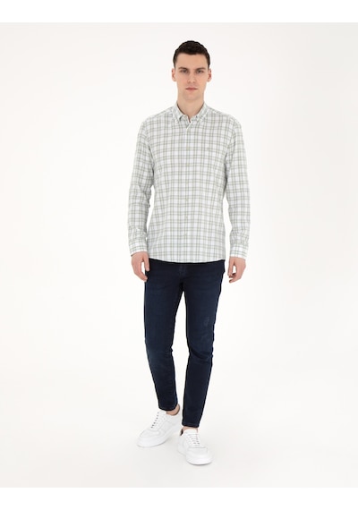 Pierre Cardin Erkek Çağla Gömlek Desenli 50284266-vr016 Çağla Yeşili Pierre Cardin Erkek Çağla Gömlek Desenli 50284266-vr016 Çağla Yeşili