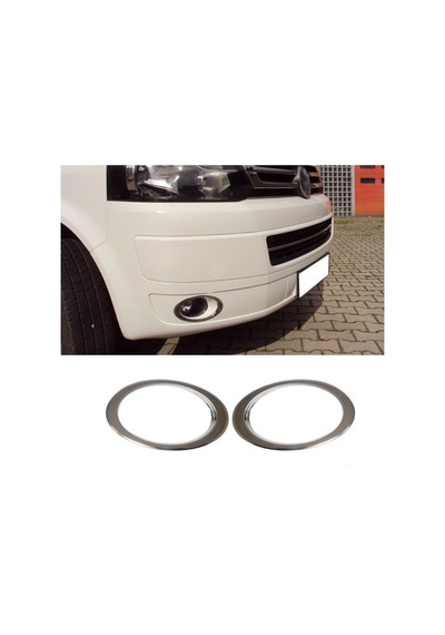 Vw T5 Transporter Krom Sis Farı Çerçevesi 2010-2015 Arası P.Çelik N11.5830