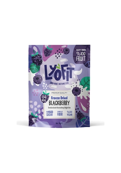 Lyofit Food Freeze Dried Böğürtlen 15 G