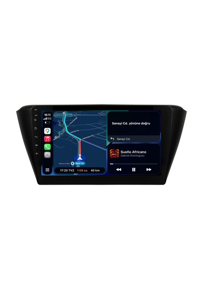 Skoda Fabia Android Multimedya Sistemi 2014-2018 Crv-4818xa 9"