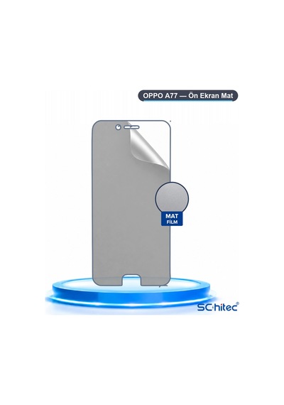 Schitec Oppo A77 Uyumlu Ön Yüzey Mat Hidrojel Ekran Koruyucu 25409346