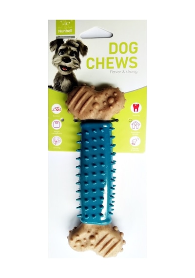 Tırtıklı Sert Kemik Köpek Oyuncağı 17 CM