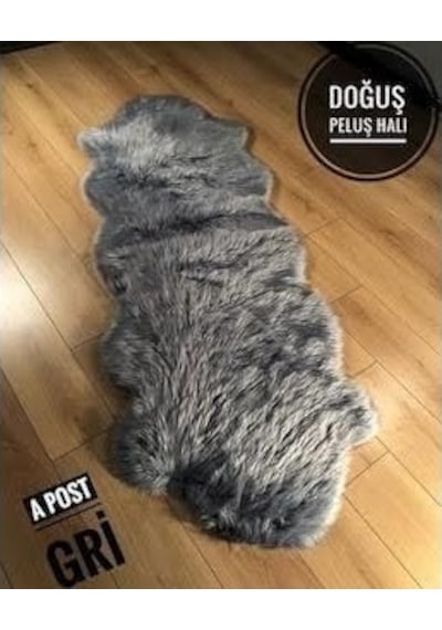 Doğuş Peluş Halı A Post Gri