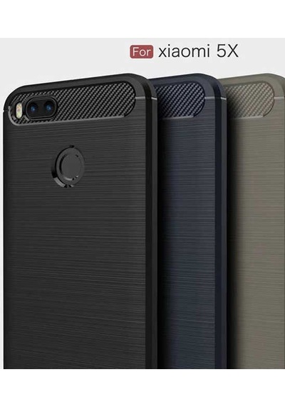 Xiaomi Mi 5x Kılıf Zore Room Silikon Kapak Lacivert