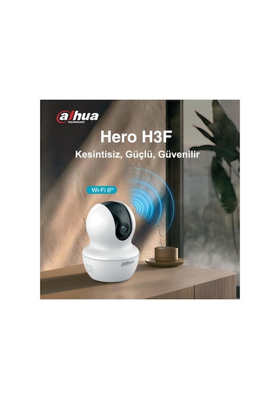 Dahua Dh-h3f Hero H3f 2k - 4mp İç Mekan Wifi 360derece Akıllı Bebek & Güvenlik Kamerası