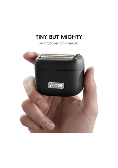 Mini 5 Tıraş Makinesi, Elektrikli Sakal Düzeltici, Elektrikli Tıraş Makinesi, Erkek, Islak Tıraş Makinesi, Ipx7 Su Geçirmez, Usb C İle Şarj Edilebilir, 100 Dakika Çalışma Süresi, Mavi 00309907