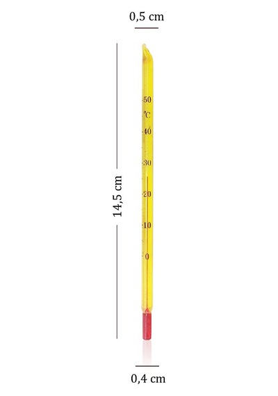 Aek-tech 3'lü Set Termometreli Alkol-metre 0-40-70-100 N11.335