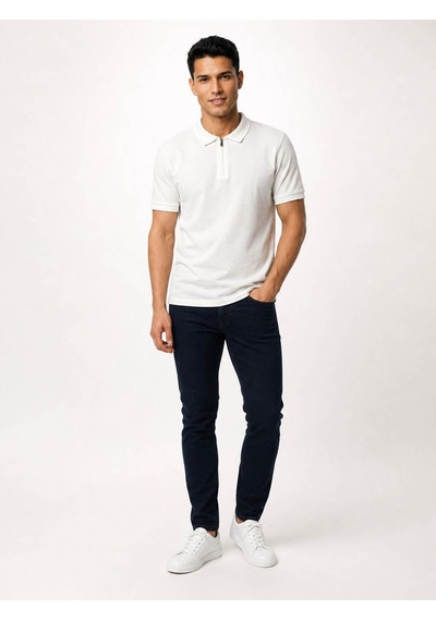 Loft Loose Fit Beyaz Erkek T-shirt Lf2040582