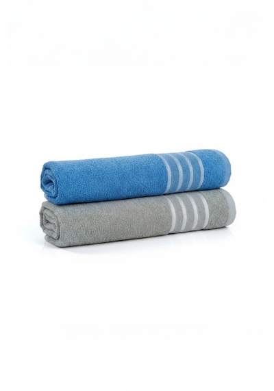 2lı 70x140 Banyo Havlusu Mavi