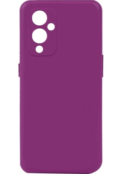 One Plus 9 Kılıf Zore Biye Silikon Mor